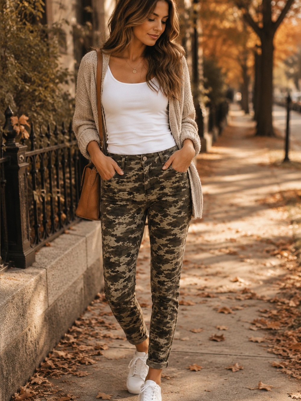 Anthropology Camouflage Women's High rise Pants